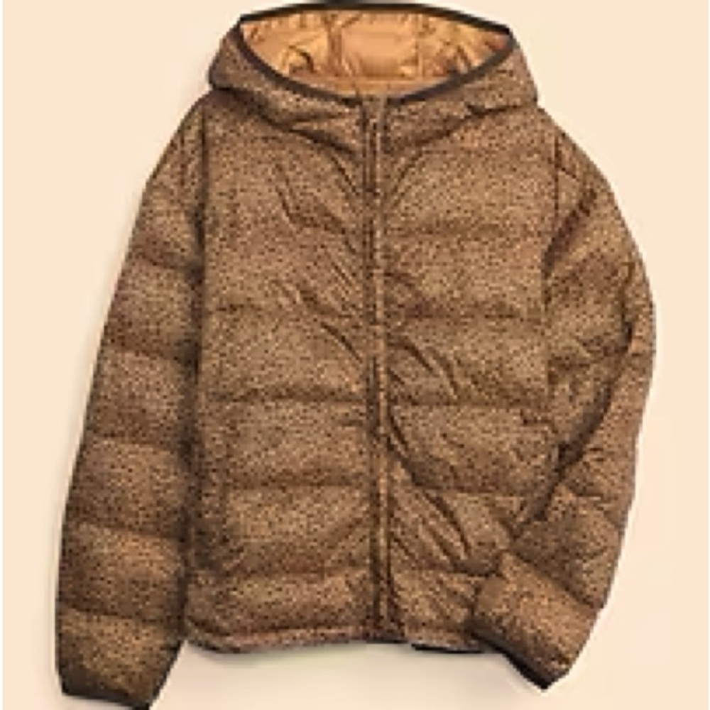 Girls 100% Recycled Lightweight Puffer Jacket